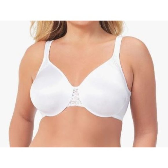 Exquisite Form 9675070 FULLY Minimizer Underwire 42D Bra Back Closure White - Picture 1 of 3